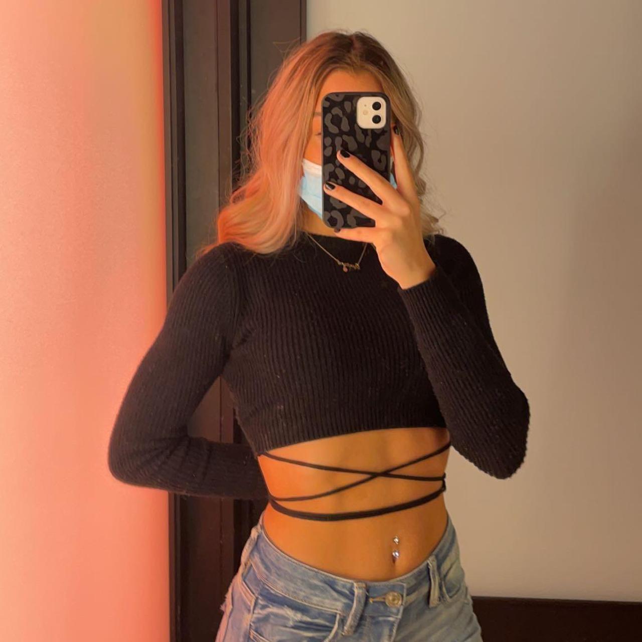 Tight on sale cropped jumper