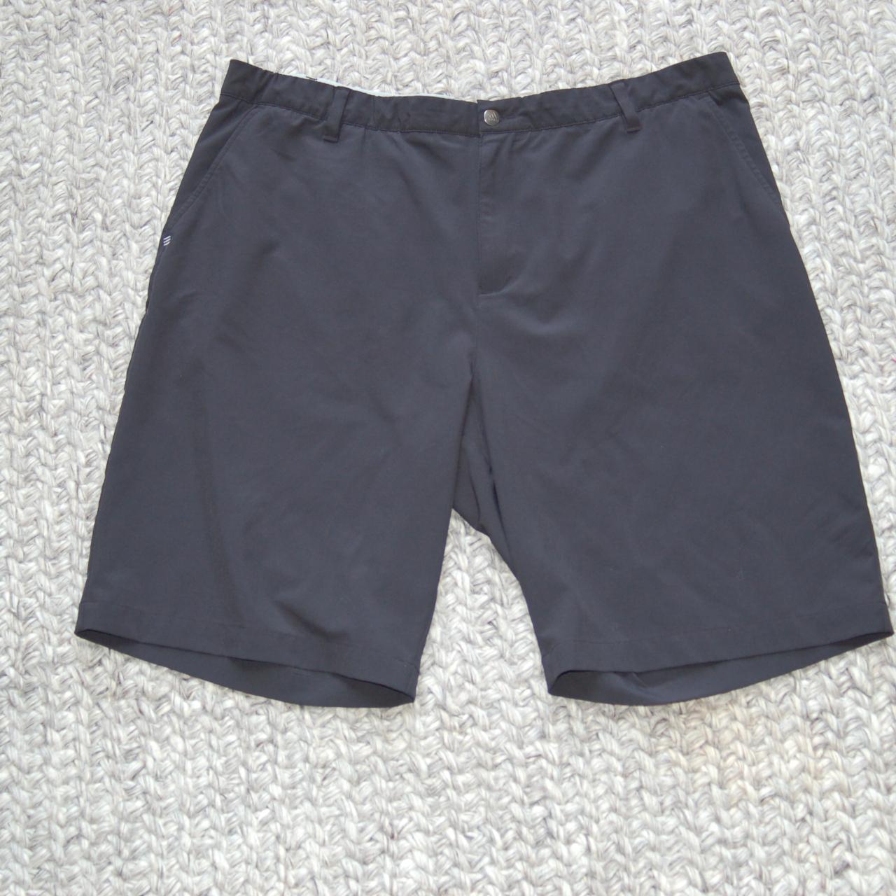 Adidas stretch golf shorts - flat front - Lightly Used - Depop