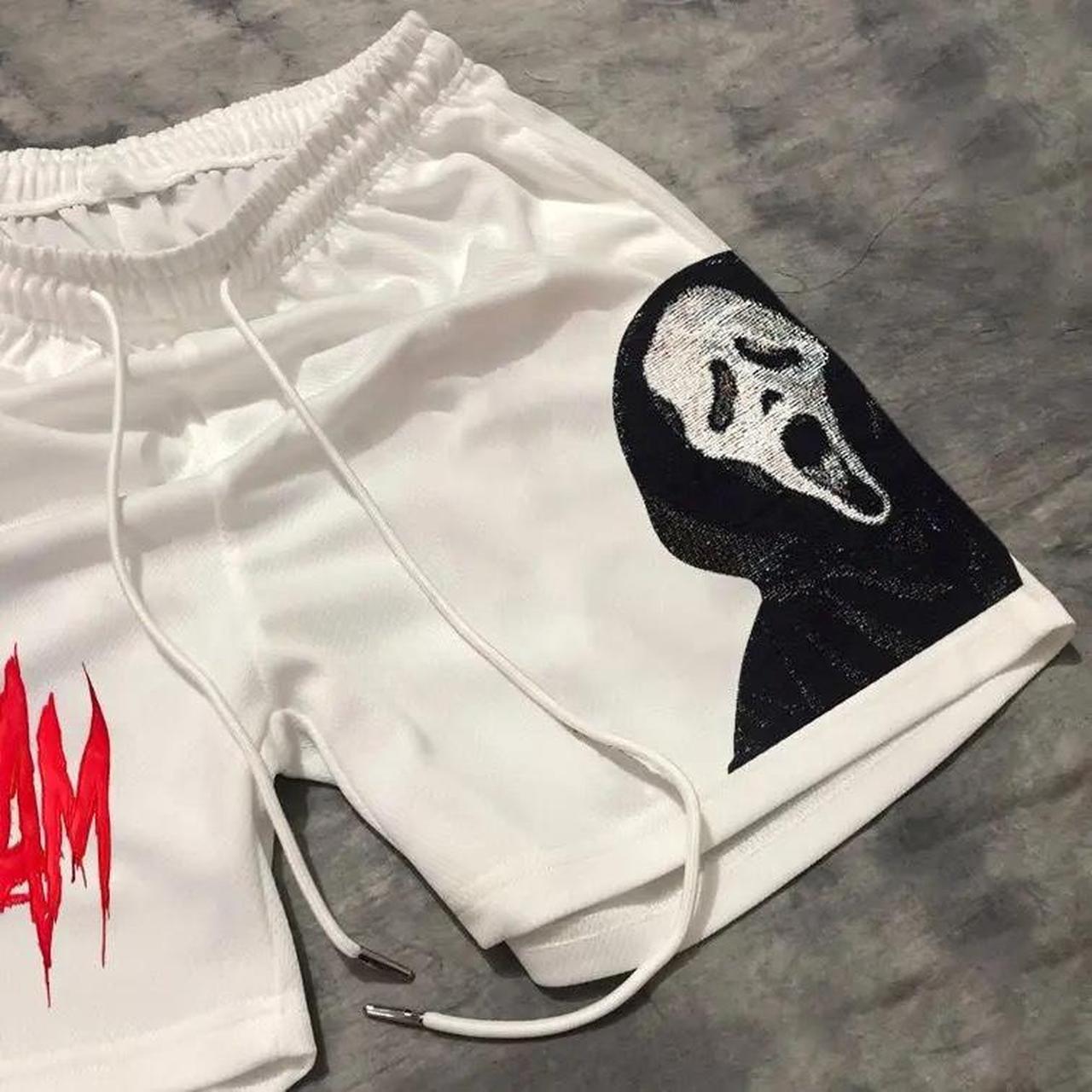 Scream Ghostface Y2k Gym Shorts 3D Print Basketball | Depop