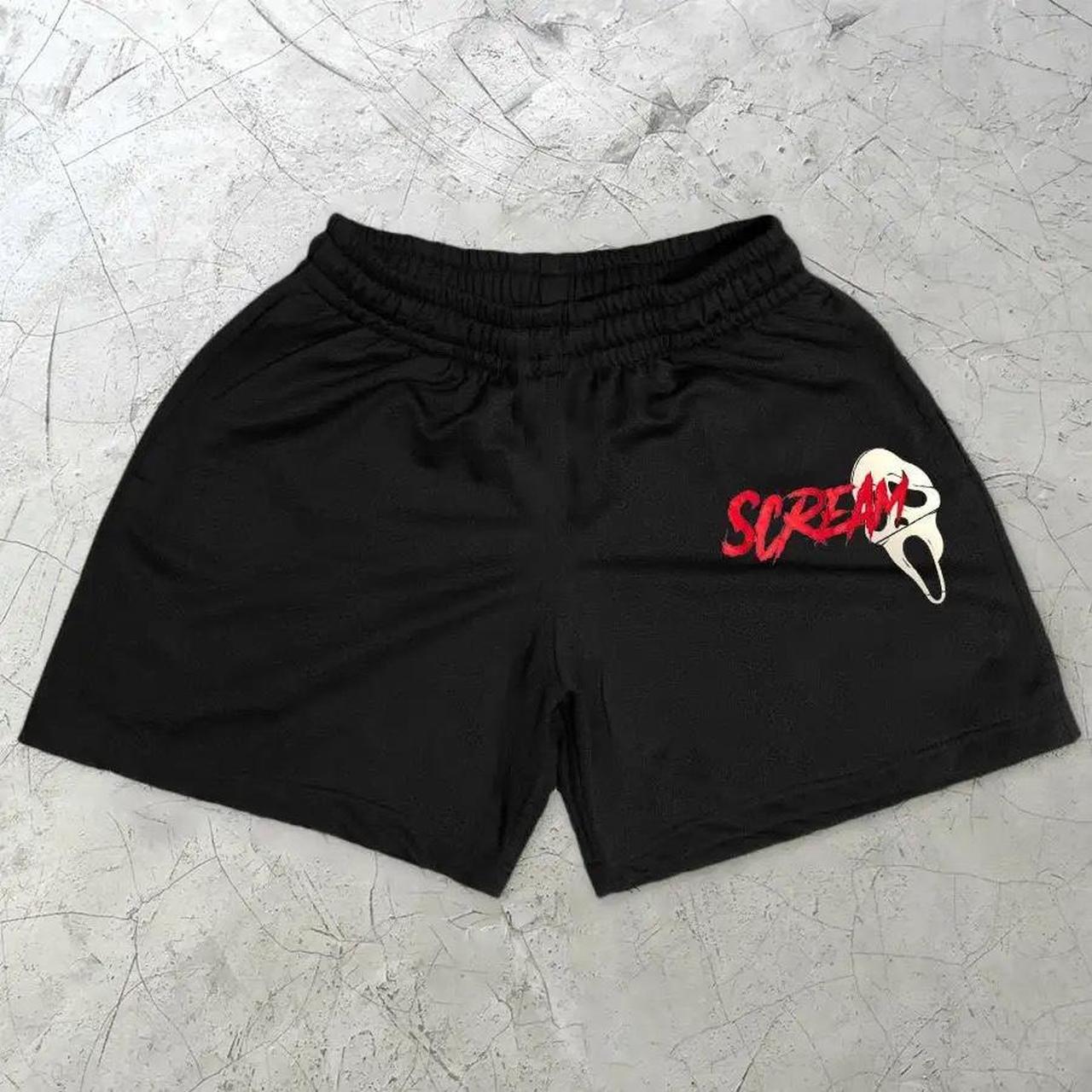 Scream Ghostface Y2k Gym Shorts 3D Print Basketball | Depop