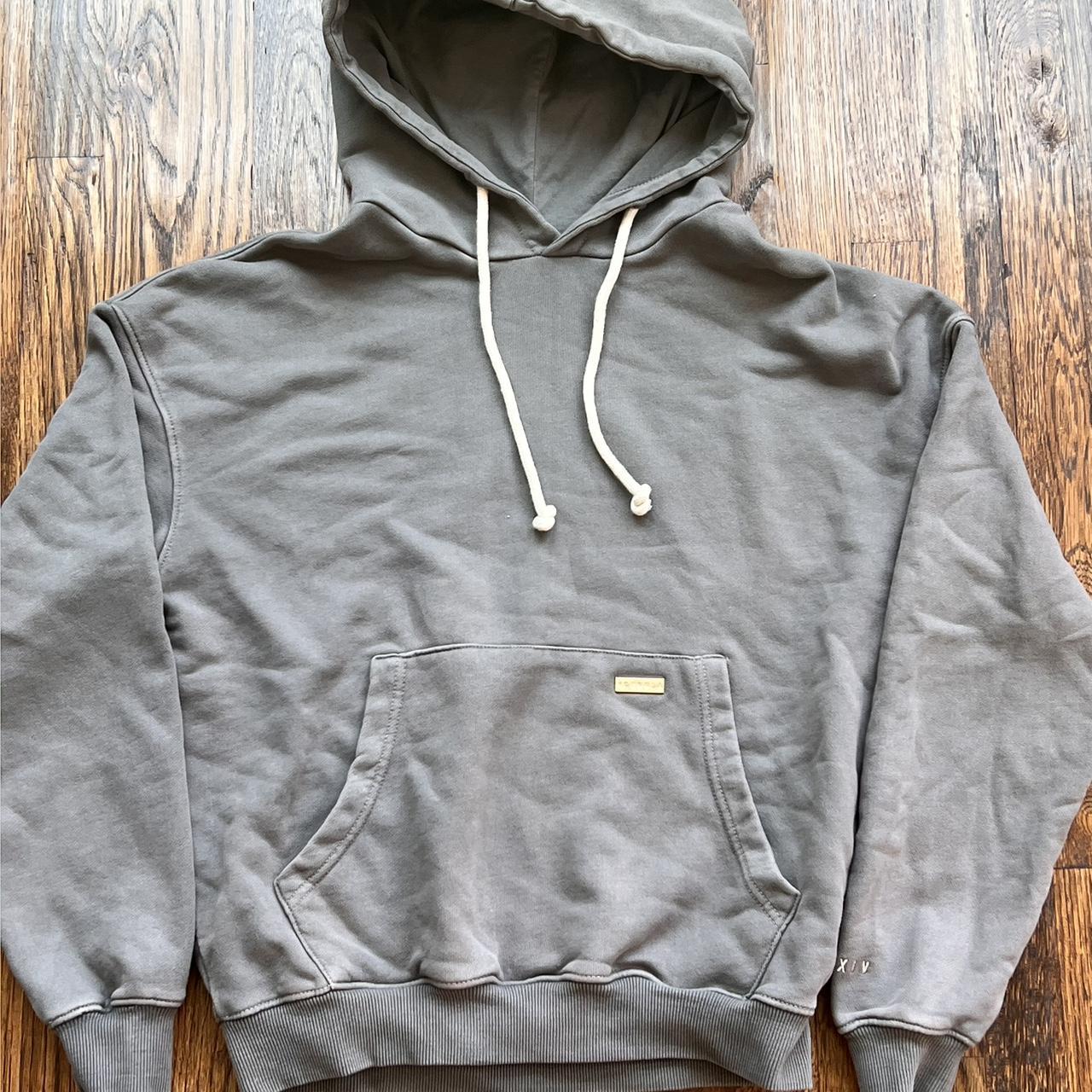 YoungLA 509 Metal Collection Oversized Hoodie Slate... - Depop