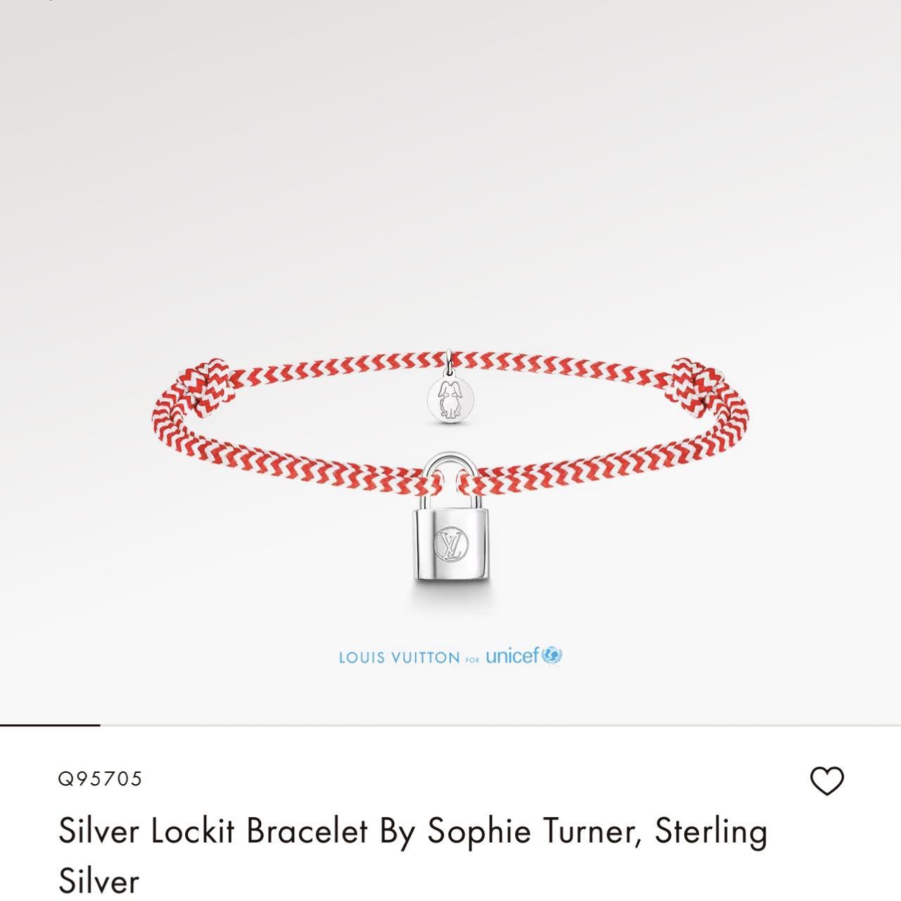 Louis Vuitton, Jewelry, Louis Vuitton X Unicef Sterling Silver Lockit  Bracelet