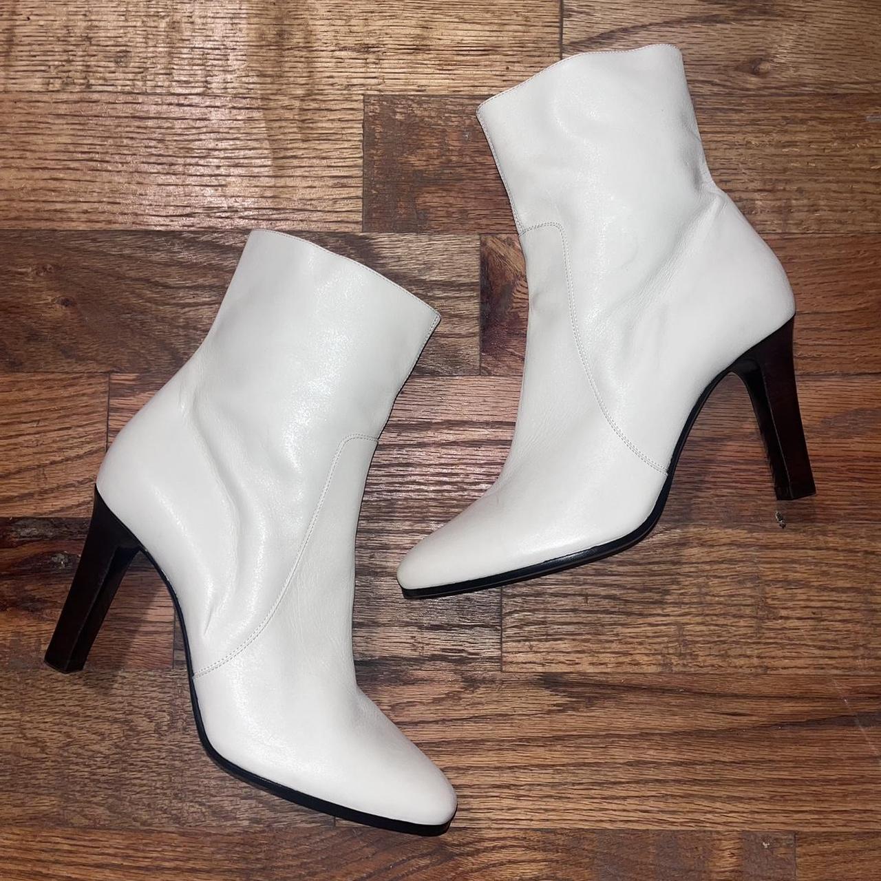 White ankle boots clearance target