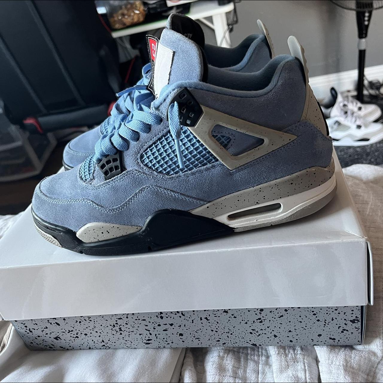 jordan 4 unc loose lace