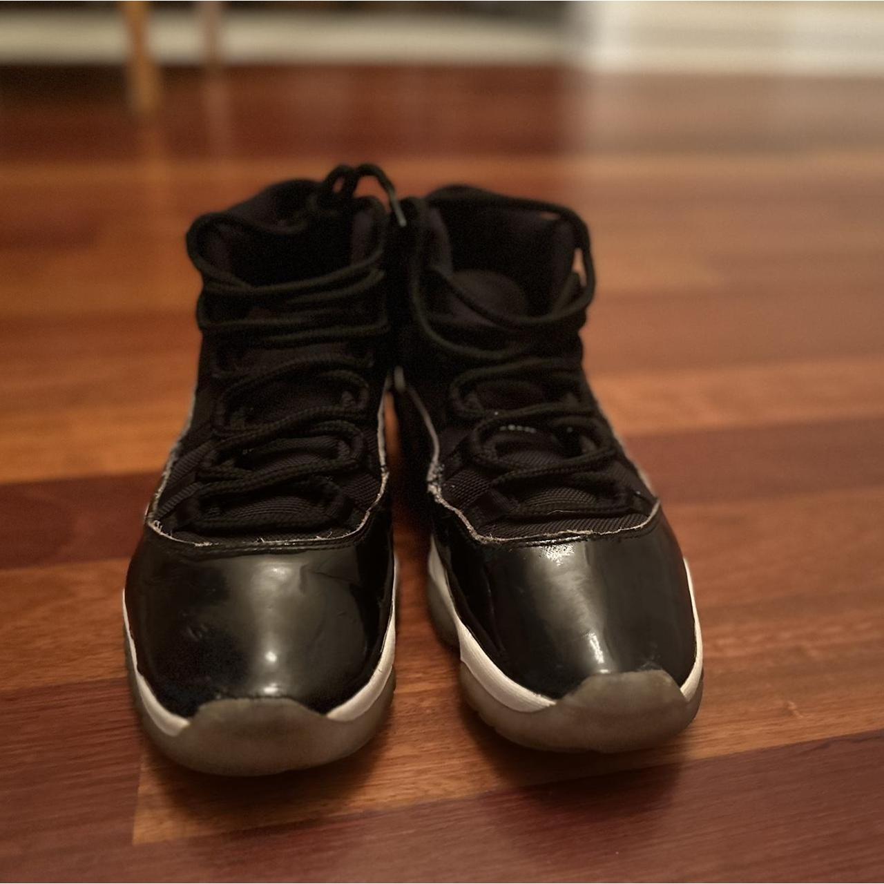 space jam jordans black blue