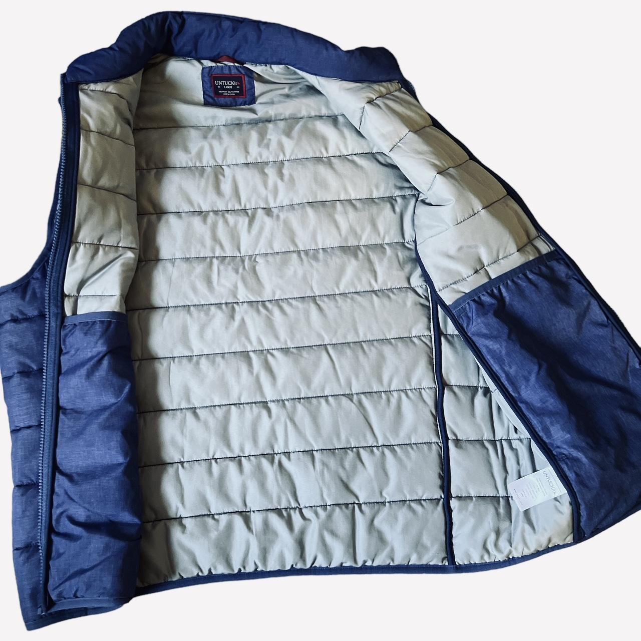 Untuckit puffer outlet vest