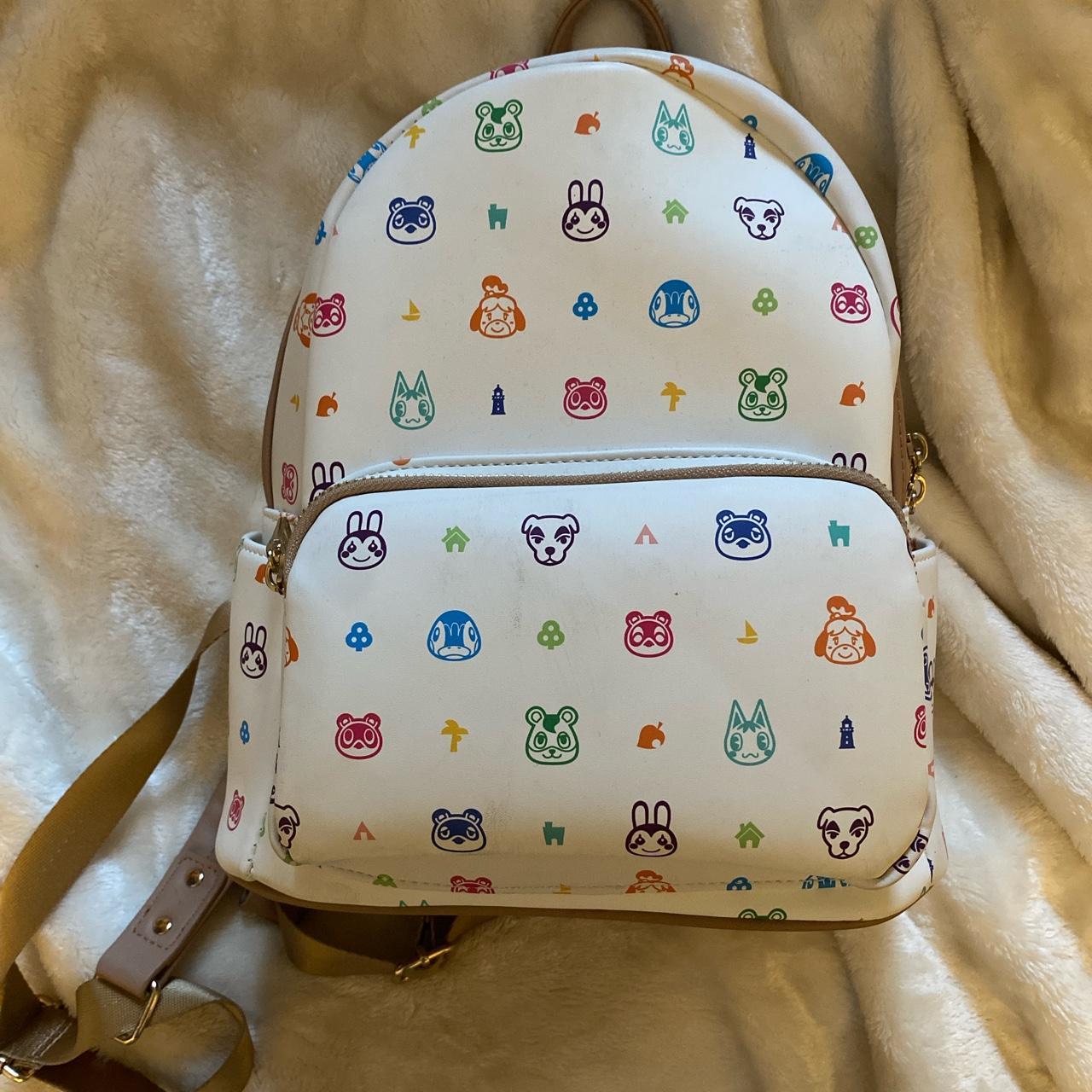 animal crossing mini backpack has a front pocket Depop