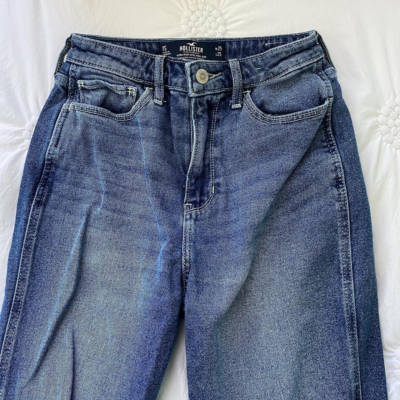 Hollister jean online measurements