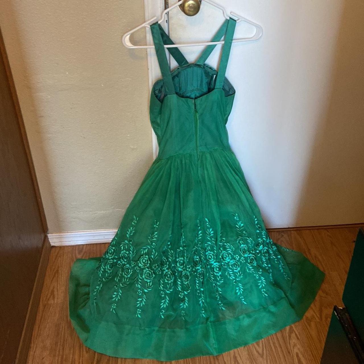 vintage-1950-s-party-dress-size-28in-bust-and-24in-depop