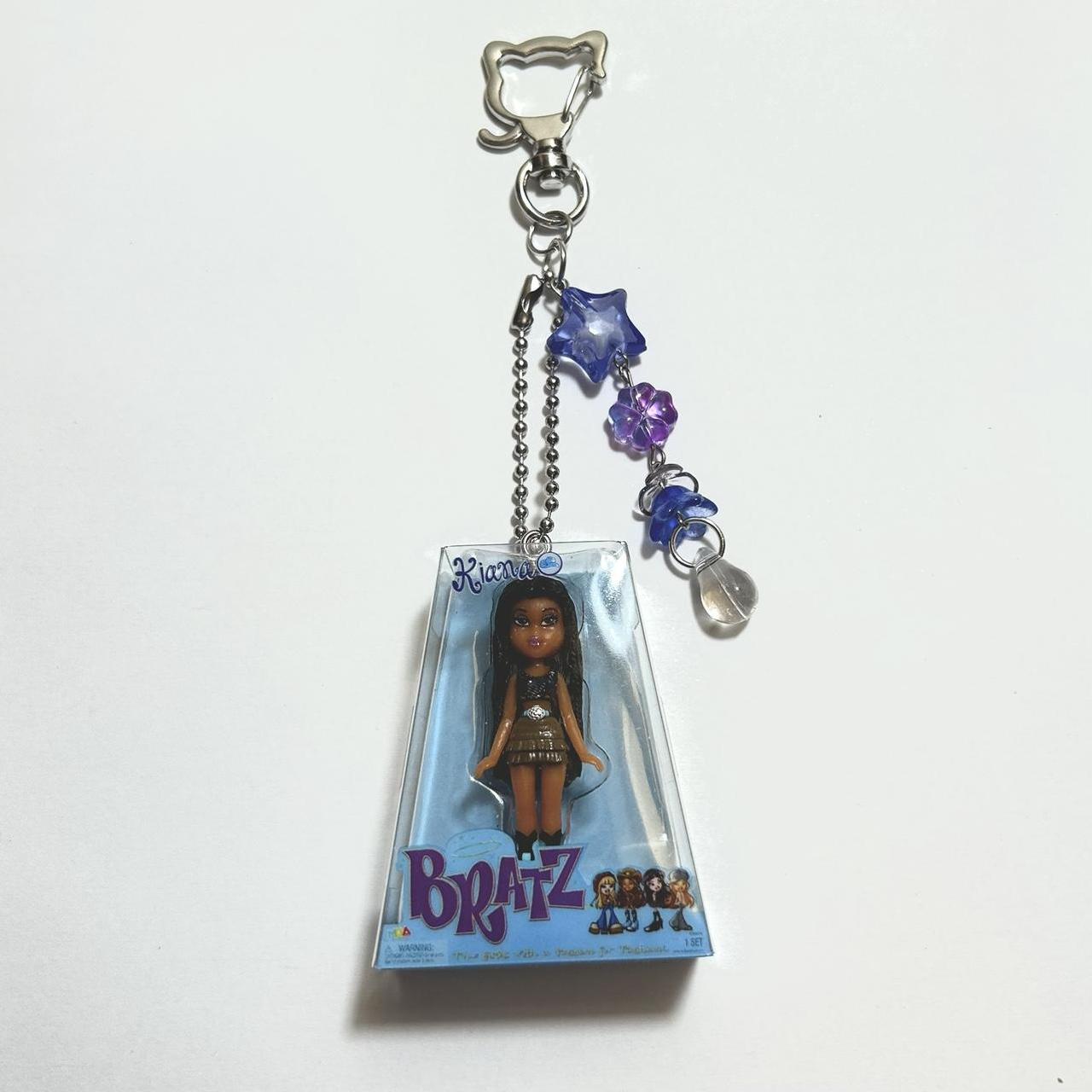 🫐🪻💭🫧keychain series bratz mini doll glass beads.... Depop