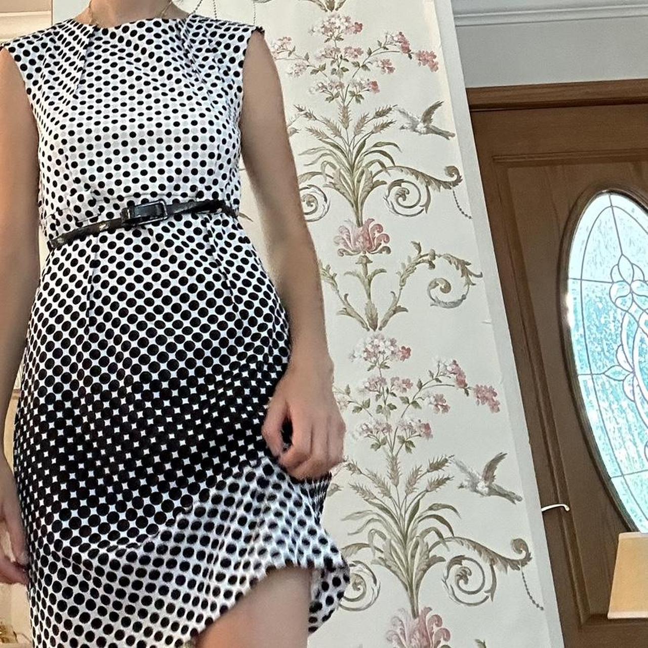 Ladies Dresses Ile Ny Dresses ILE NEW YORK Polka Dot Blue Black