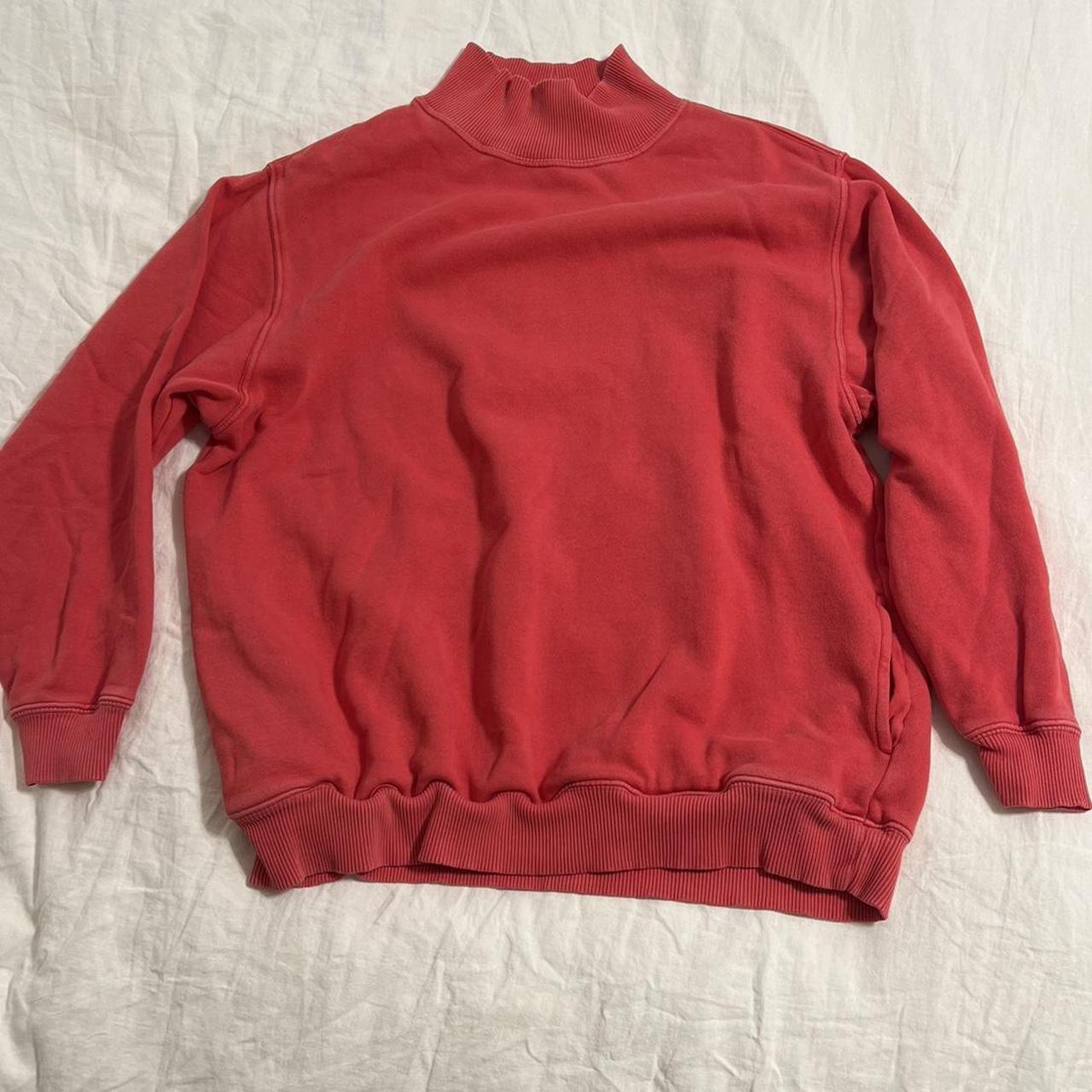 pinkish red aerie sweater - Depop