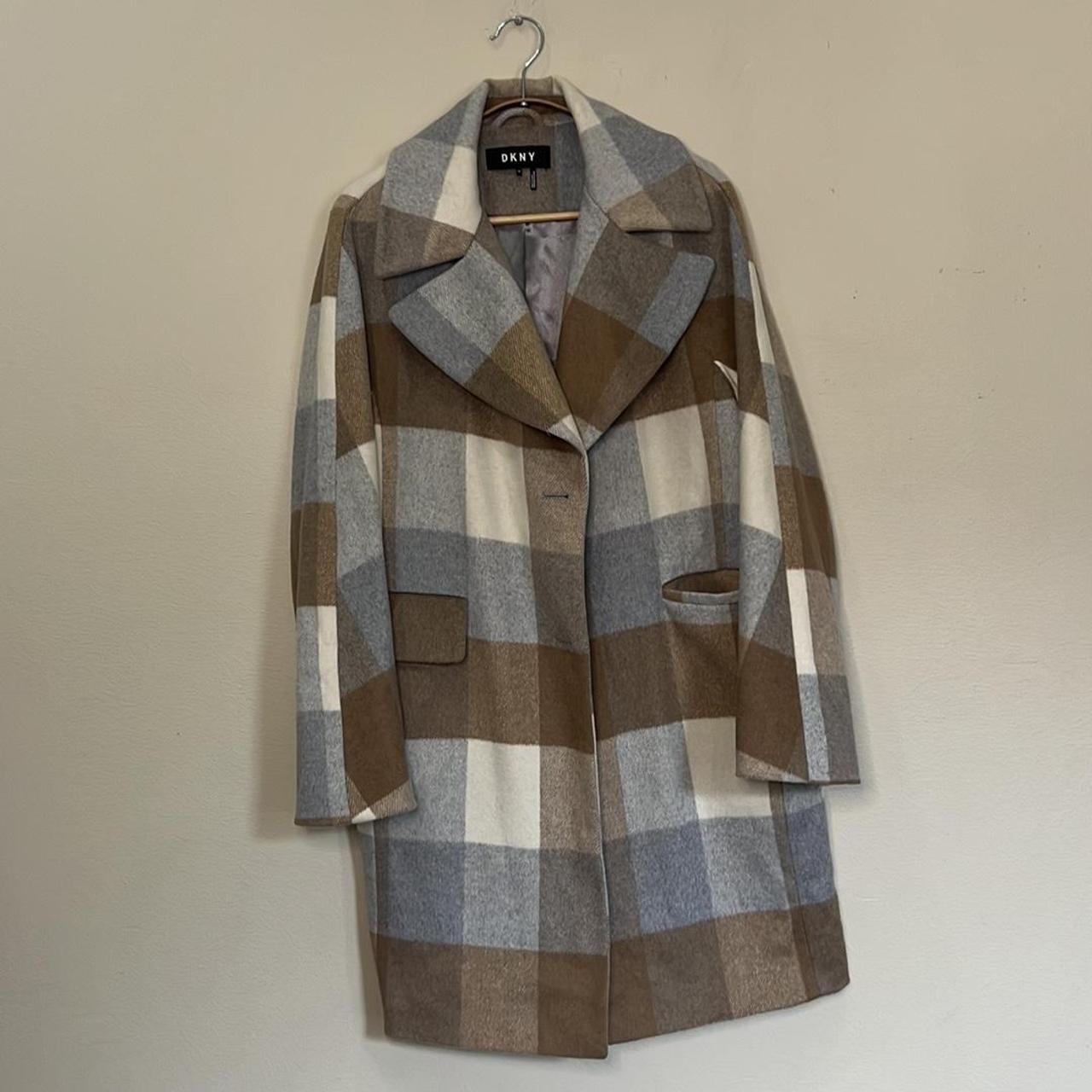 Dkny wool outlet coat