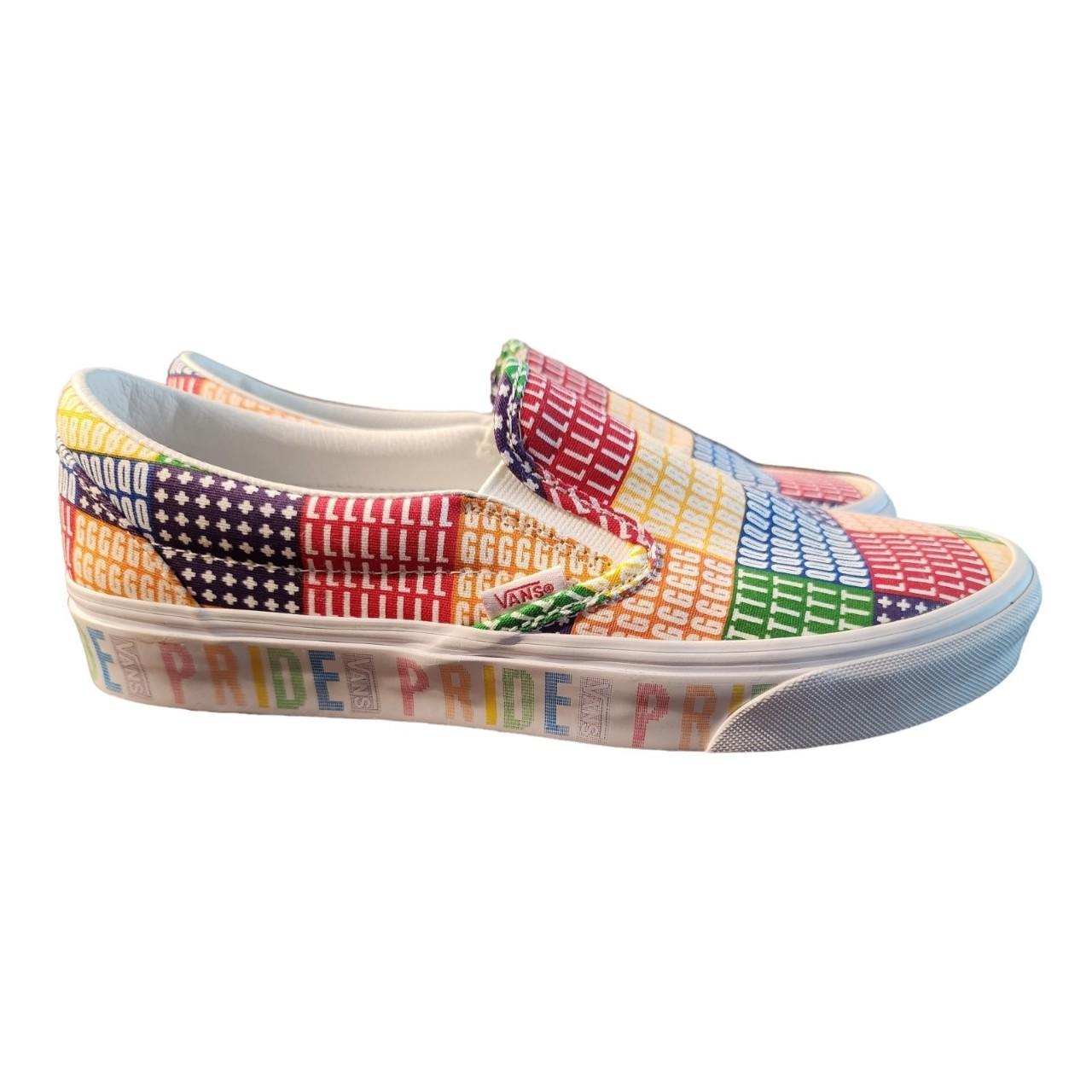 Vans slip on on sale pride