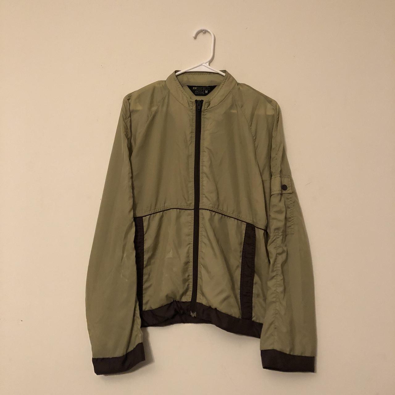 Jcpenney olive best sale green jacket