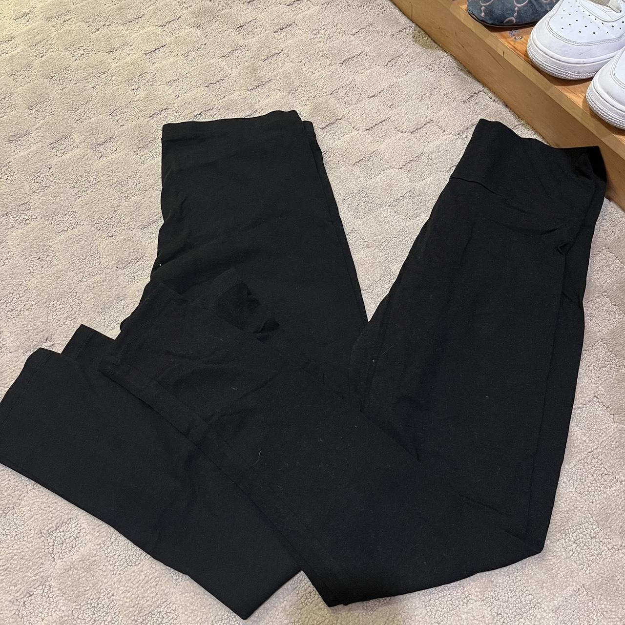 black leggings (2 pairs but can buy only one) #black - Depop