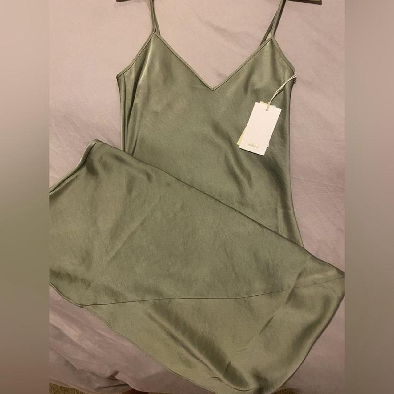 Aritzia Wilfred slip midi dress safe color XXS Depop