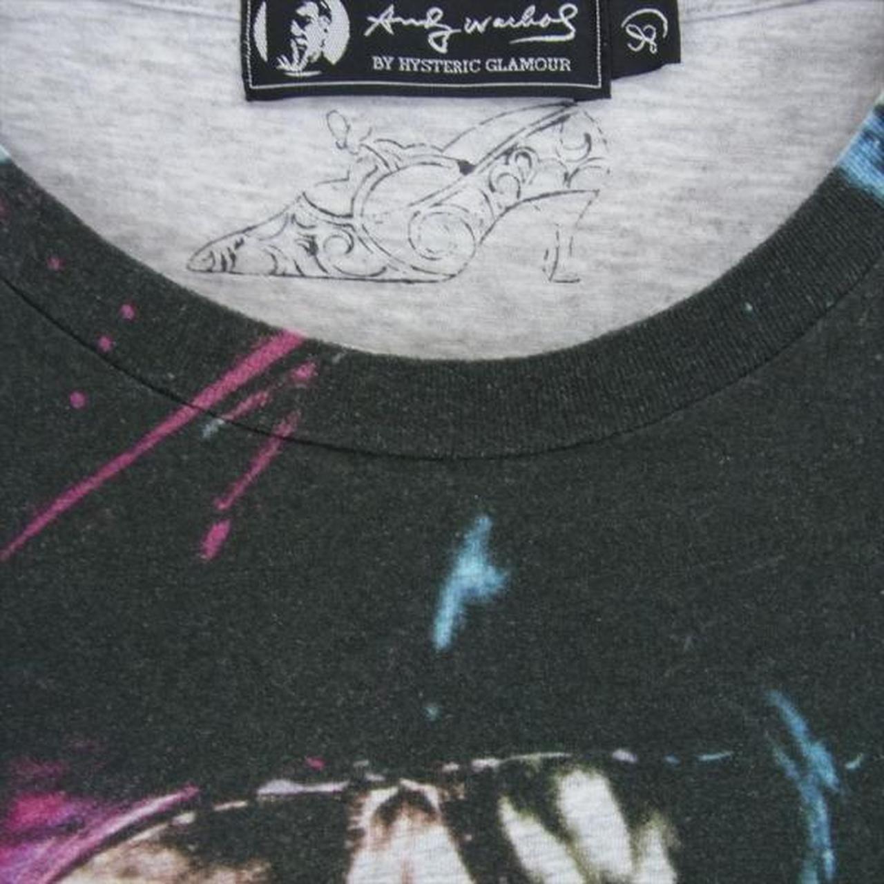 名作 used andy warhol by hysteric glamour Hysteric Glamour Vintage T-Shirt -Andy Warhol Dollar Signs