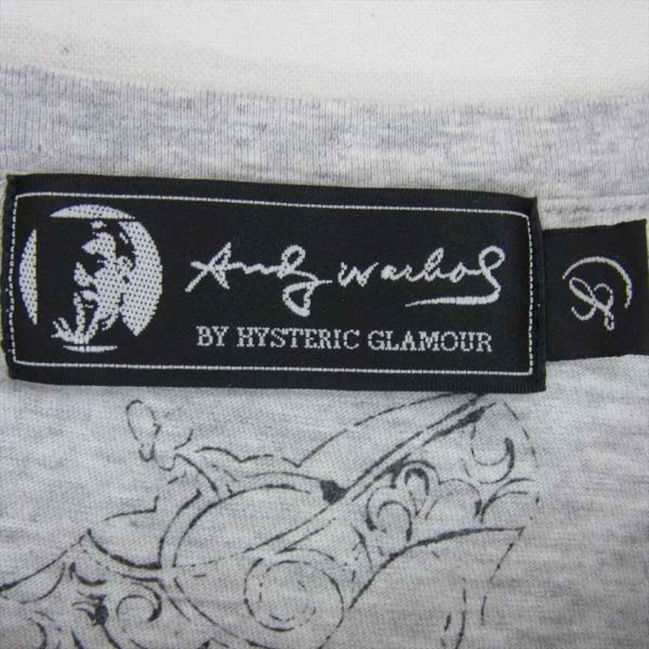 売り切れ＊HYSTERIC GLAMOUR＊Andy Warhol＊ブラウス Hysteric Glamour Andy Warhol x Kaws 