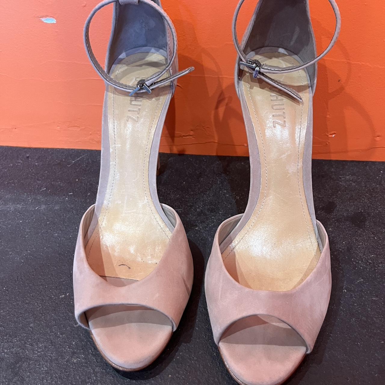 schutz nude heels