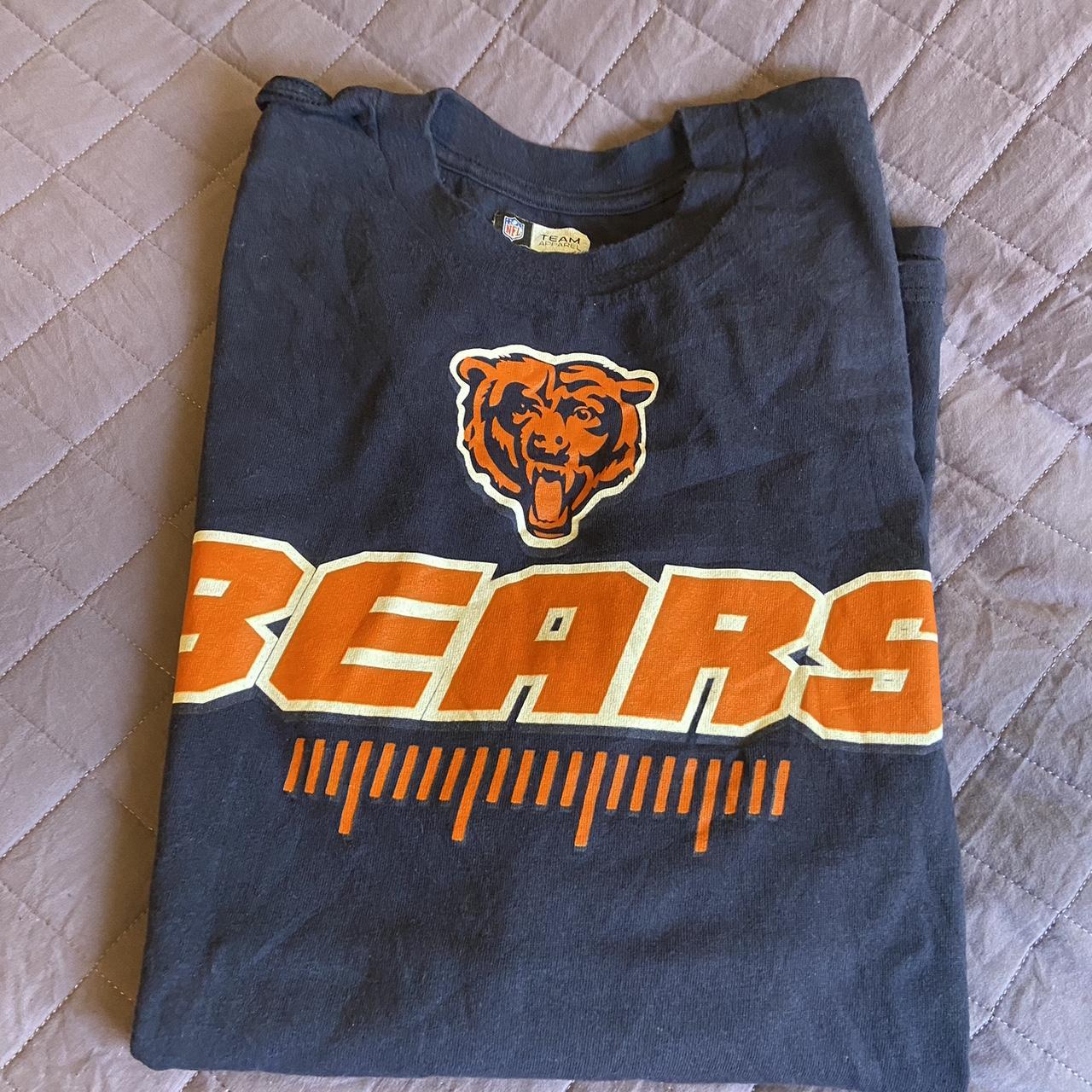 Toddler Orange Chicago Bears Team Logo T-Shirt