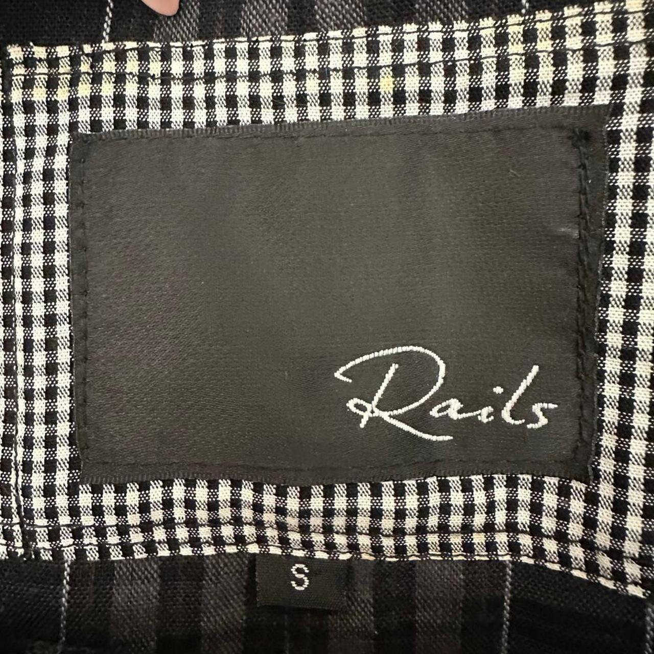 Rails Women's Jacket - Black - S – Rails Blazer B… - image 3