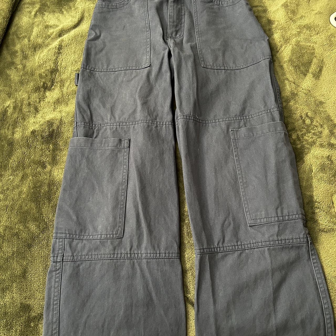 Forever 21 blue carpenter pants - Depop