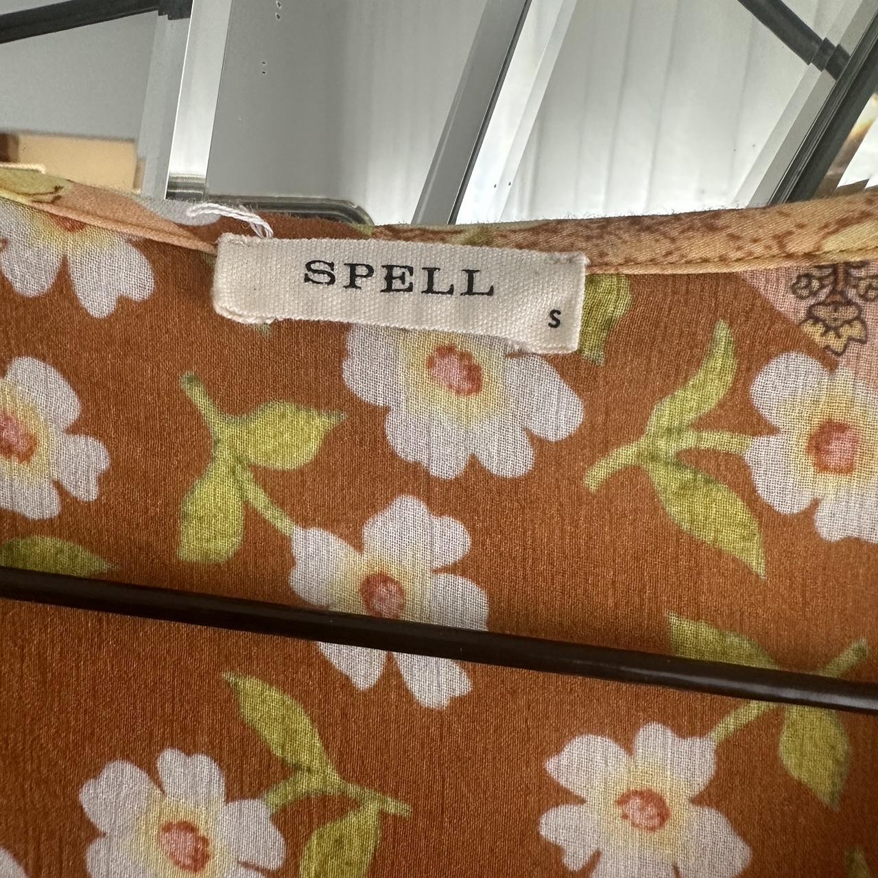 Spell dress Small pull on front but otherwise... Depop