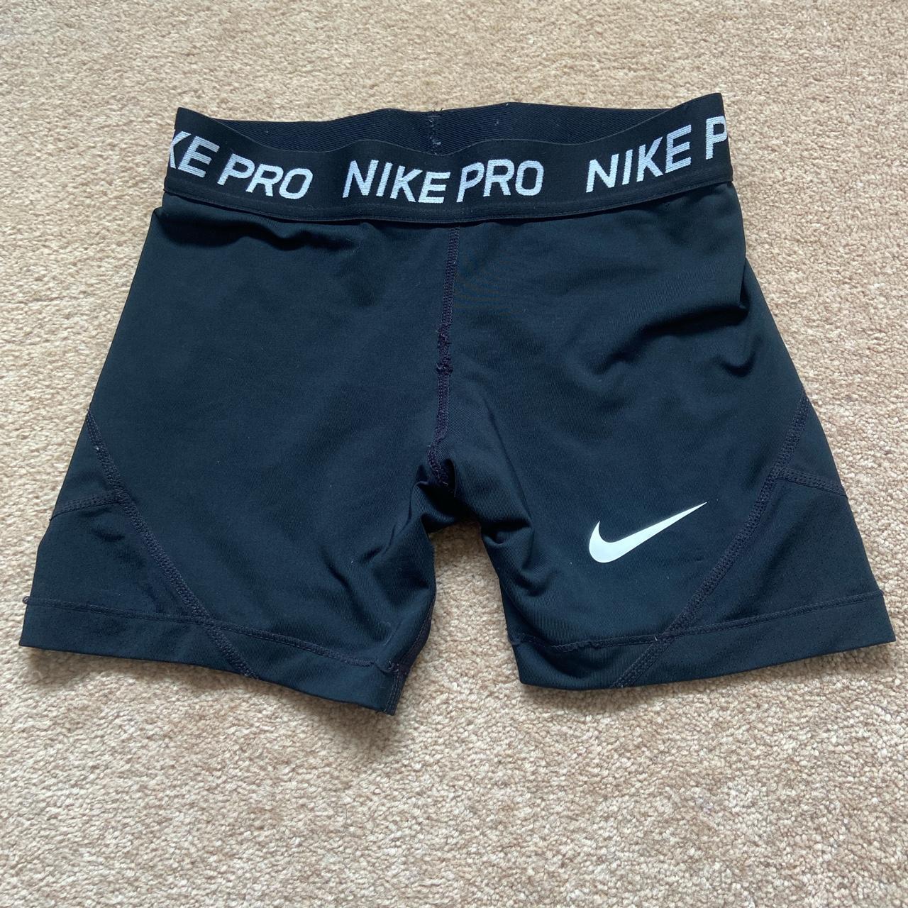 size small nike pro shorts