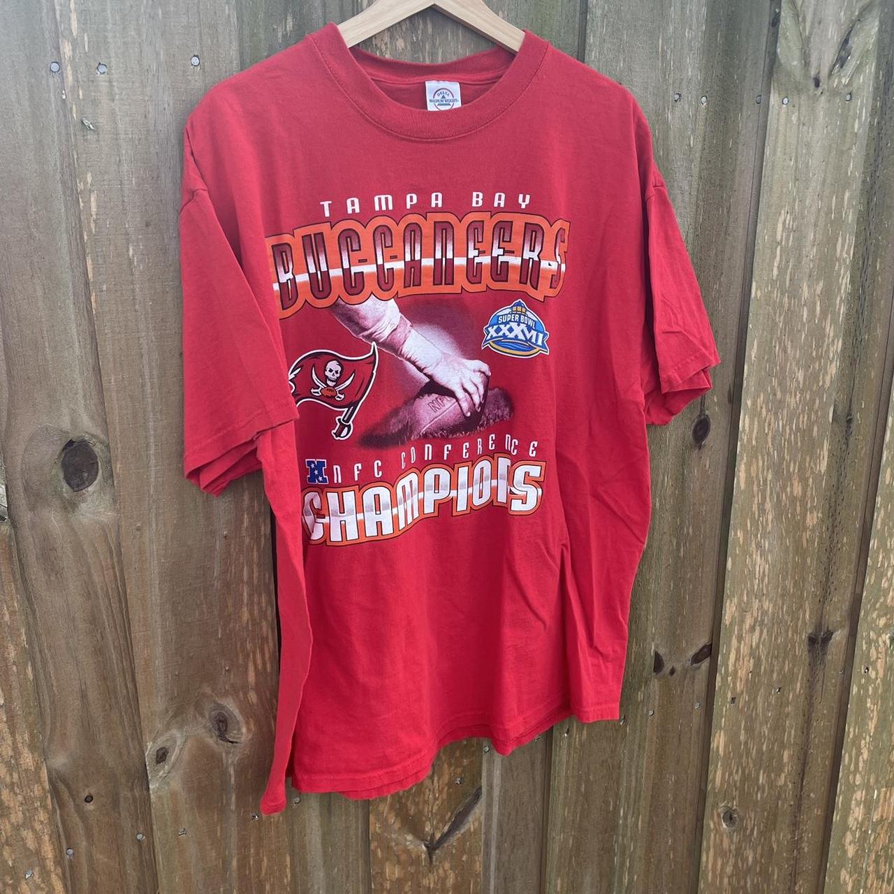 Vintage Tampa bay buccaneers t shirt size XL. Good... - Depop