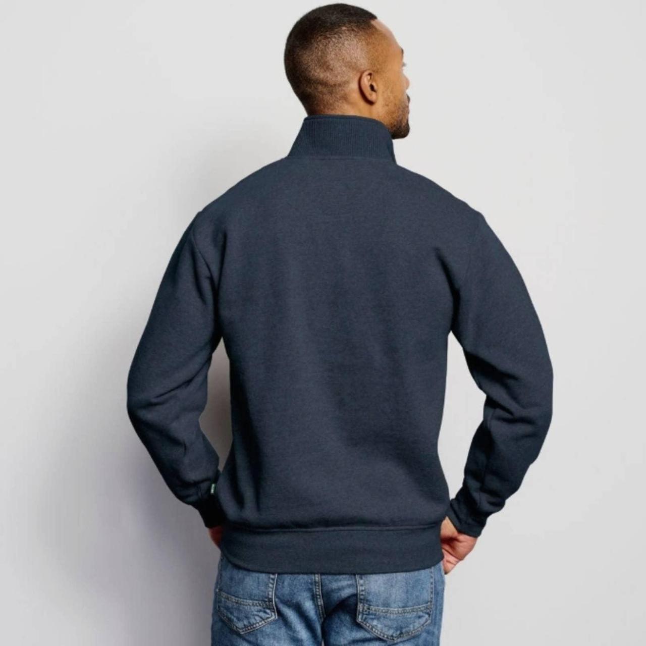 ORVIS Sweater Signature Quarter Zip Sweatshirt is. Depop
