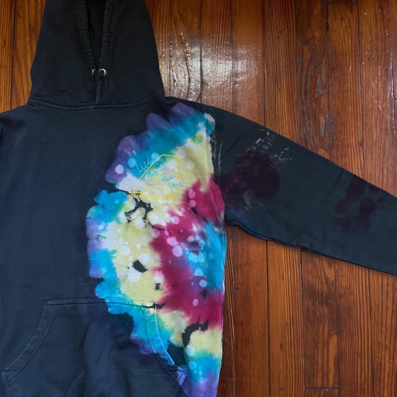 Tie-dye hoodie TRAVIS SCOTT astroworld merch europe tourts men