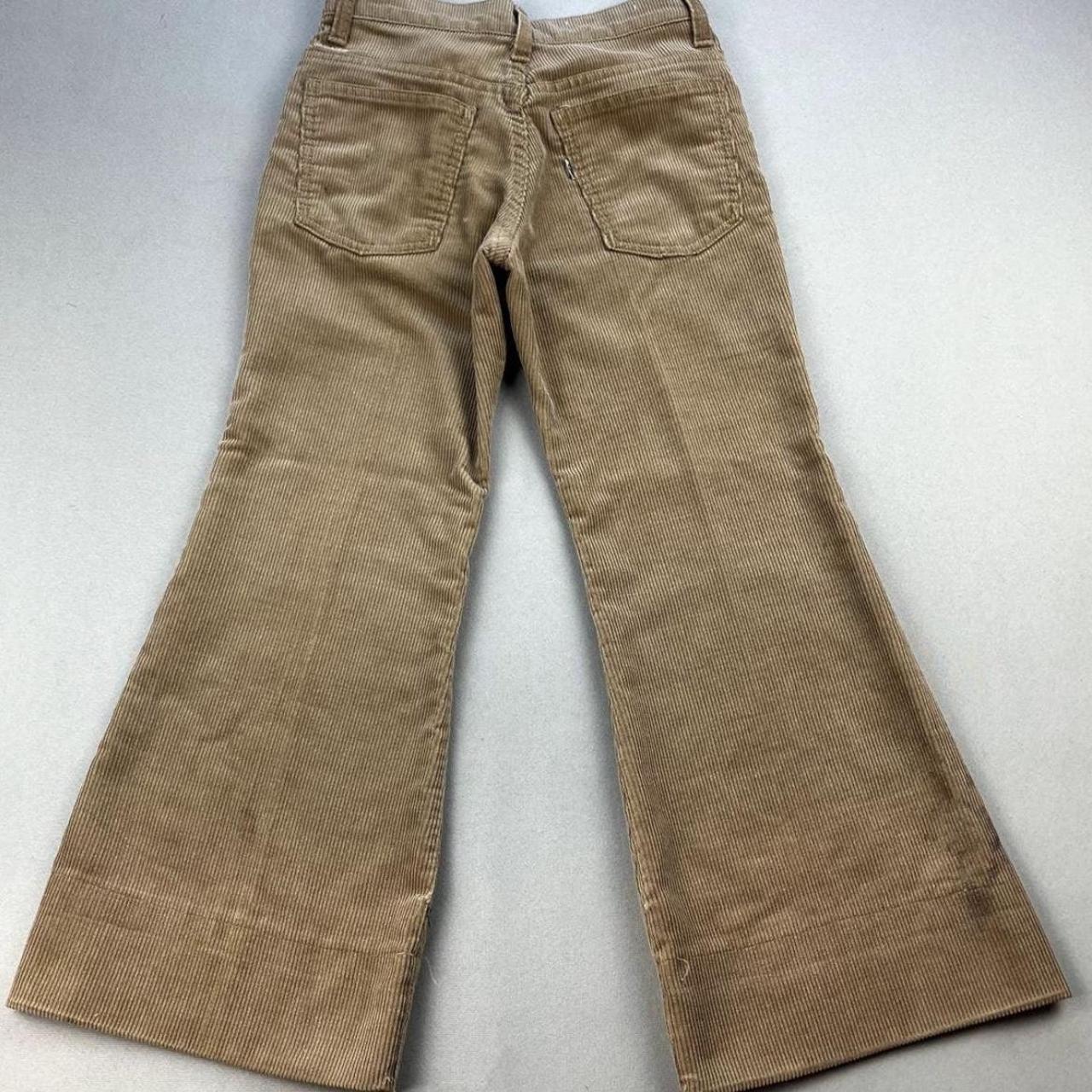 Vintage Levis Pants Jeans Boys 10 Tan Brown Corduroy... - Depop