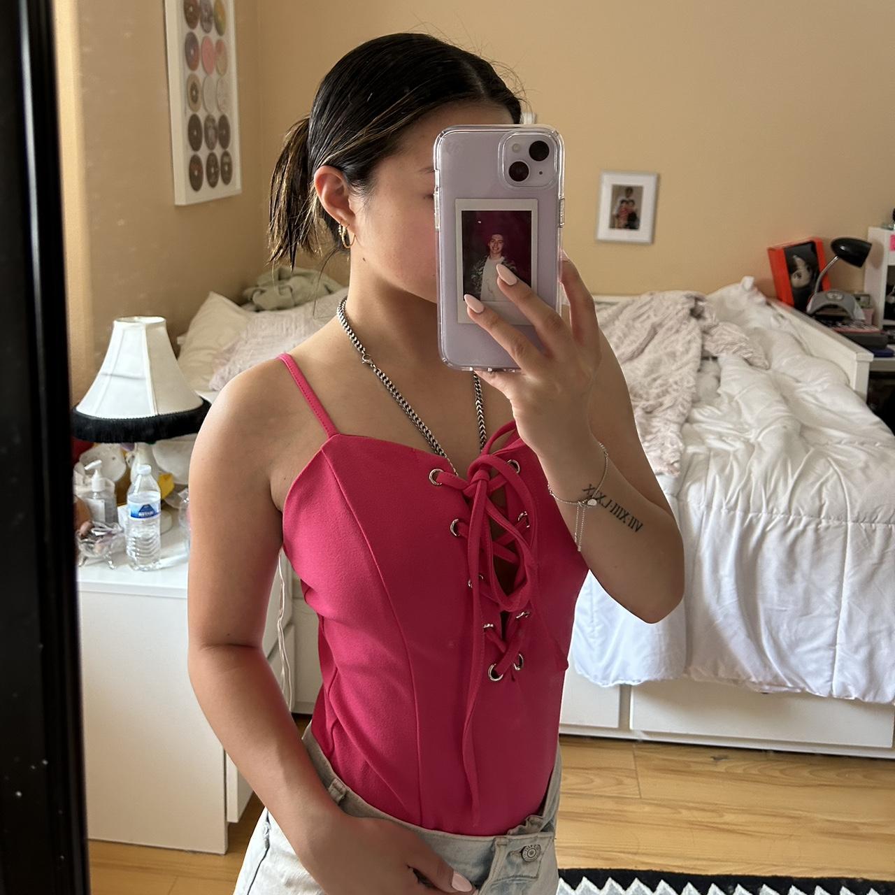 Hot Pink, Bodysuits, Forever 21, NEVER WORN W/ TAG - Depop