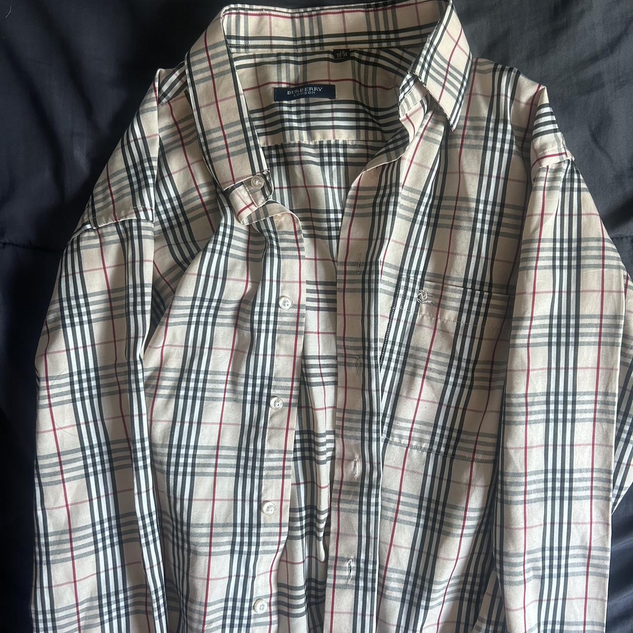 Authentic Burberry 2024 Button Down Shirt