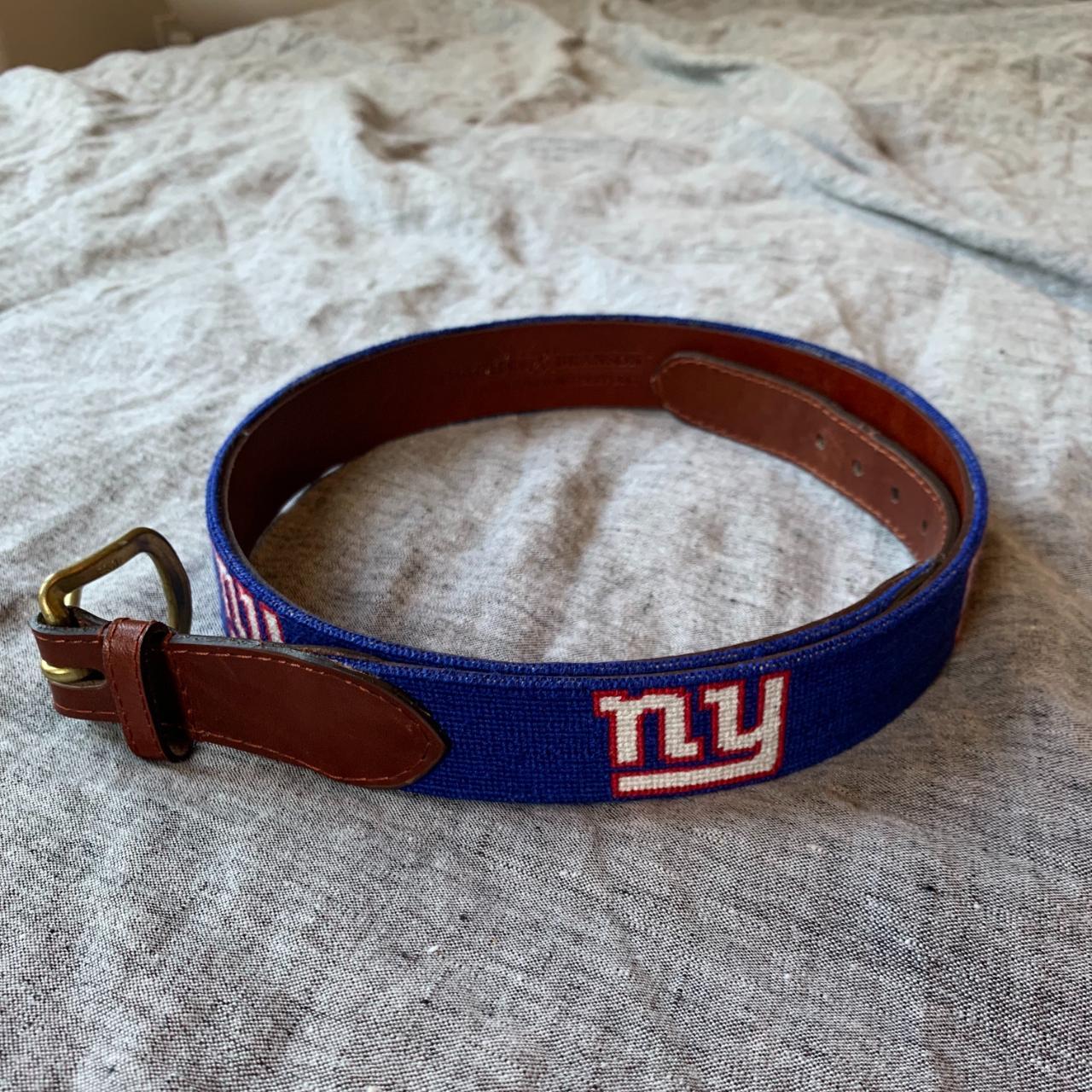 NY Giants Smathers & Branson Handstitched Leather - Depop