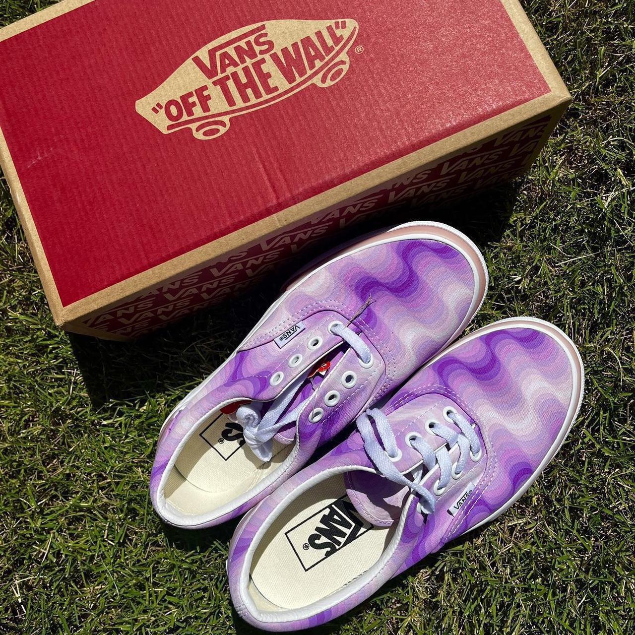 Purple tie best sale dye vans