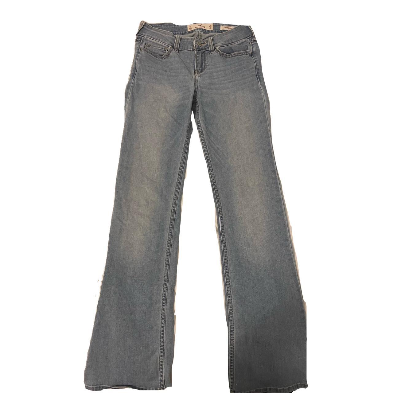 Hollister black hot sale bootcut jeans