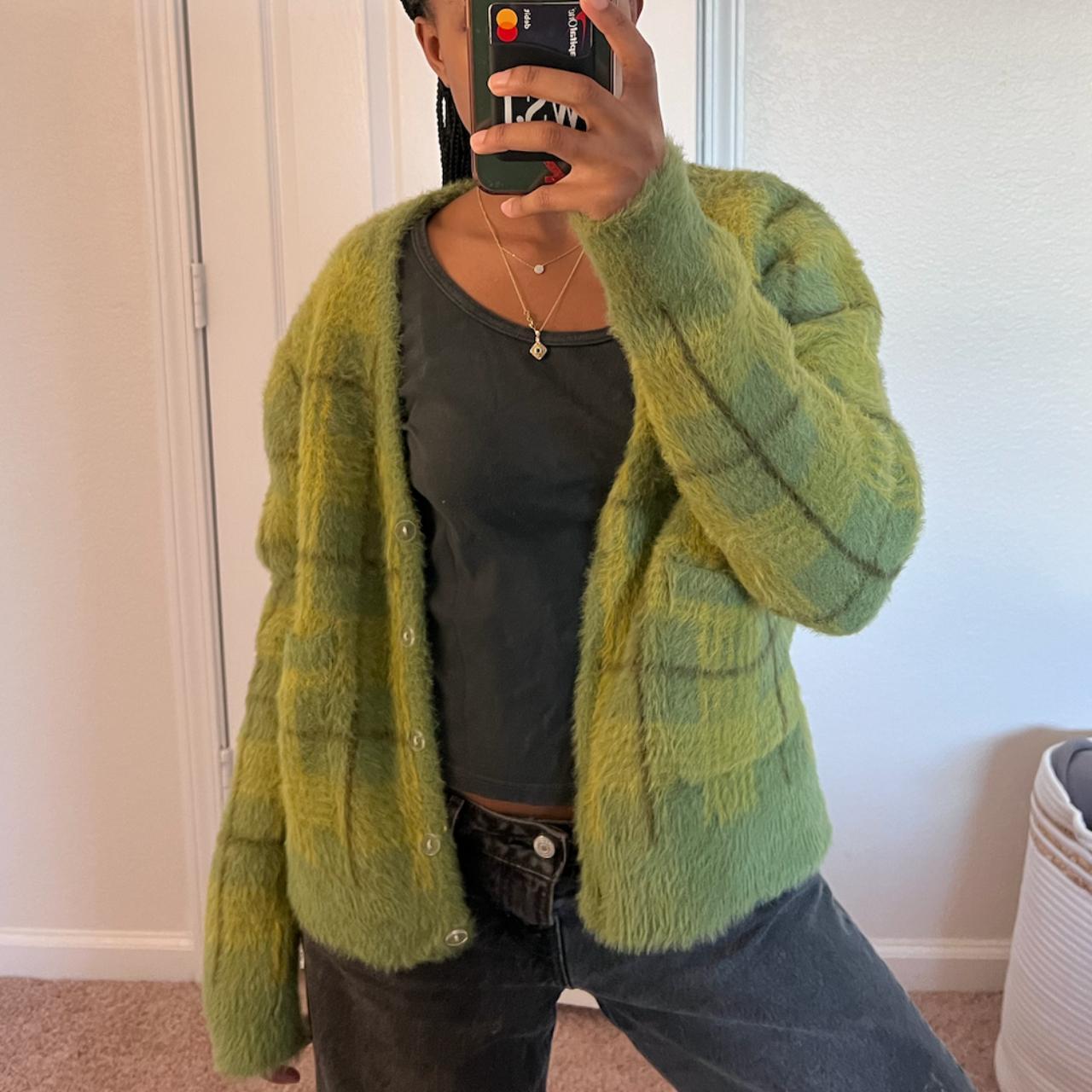 UNIF TY cheapest Cardigan Green