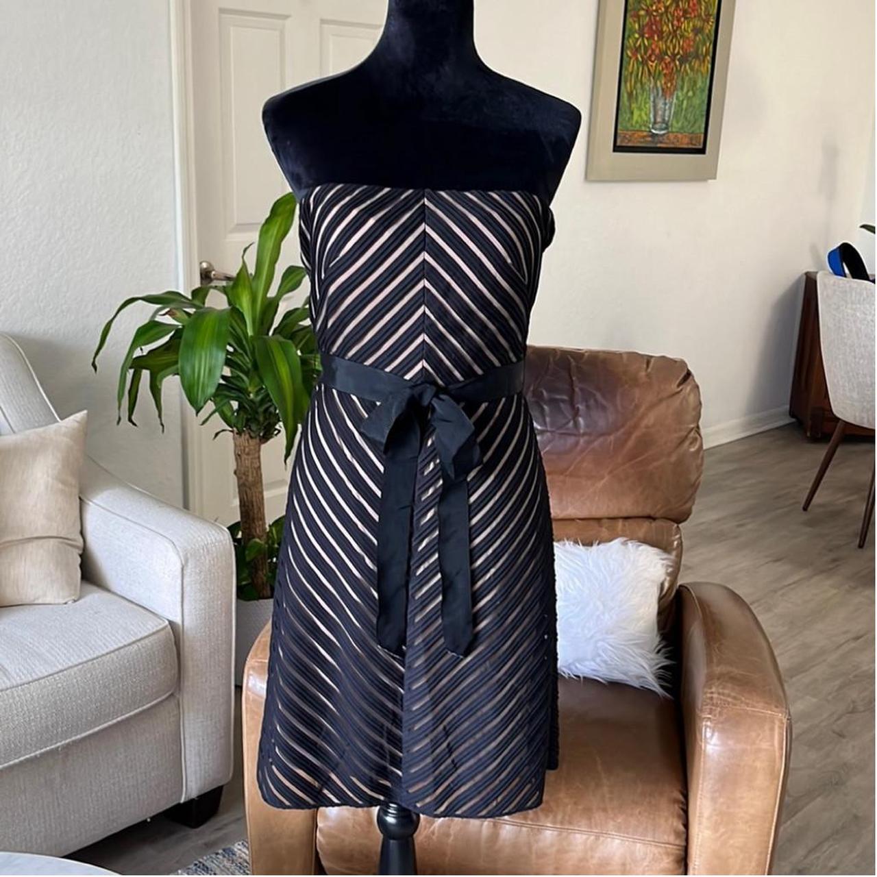 White house black hot sale market striped dress