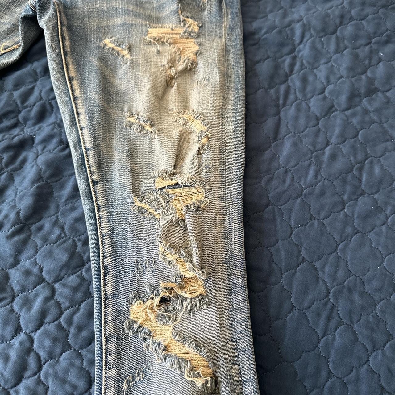 Embellish ripped jeans - Depop