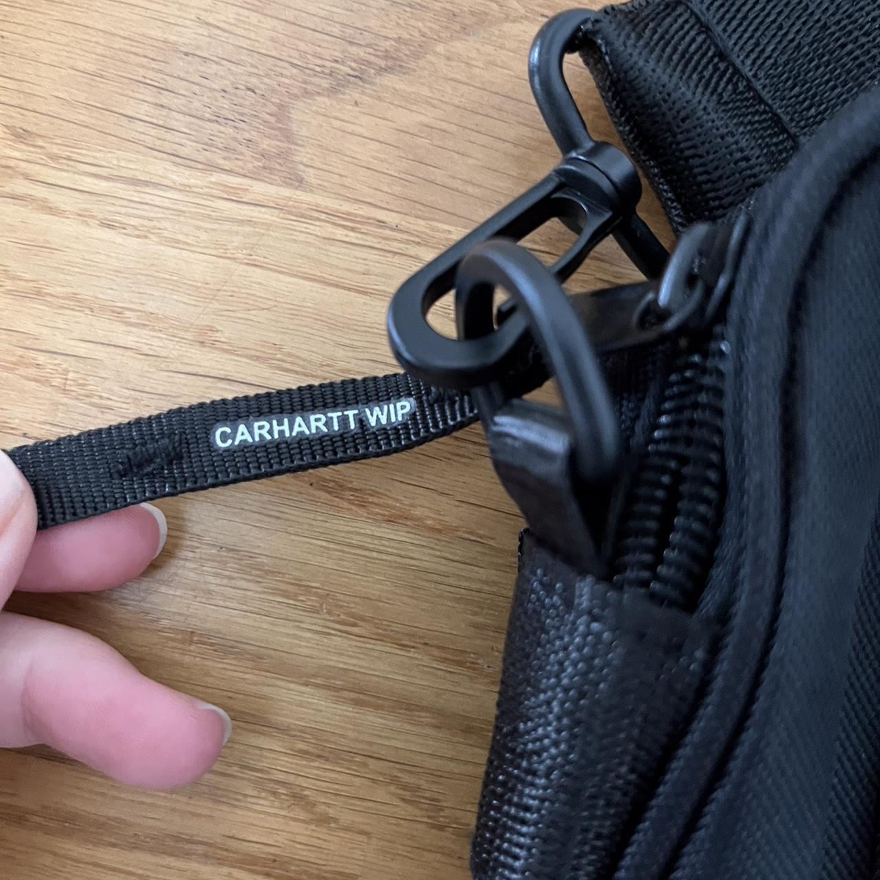 CARHARTT black shoulder bag Two pockets with an... - Depop