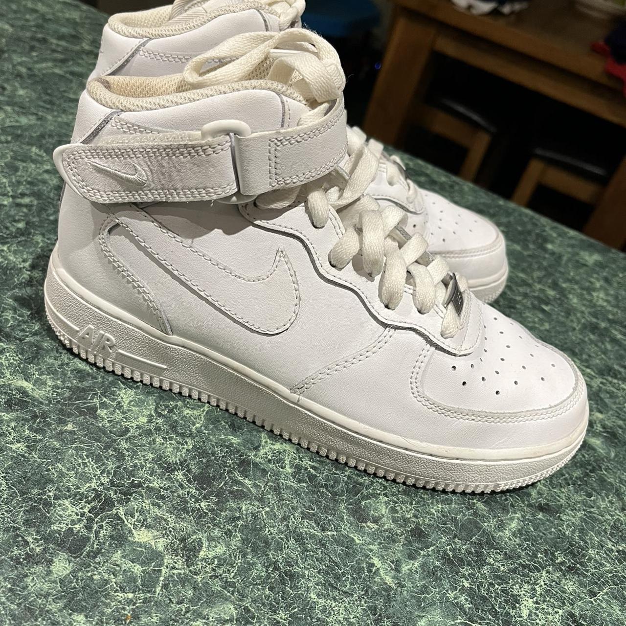 Nike Air Force High tops Been worn a few times,... - Depop