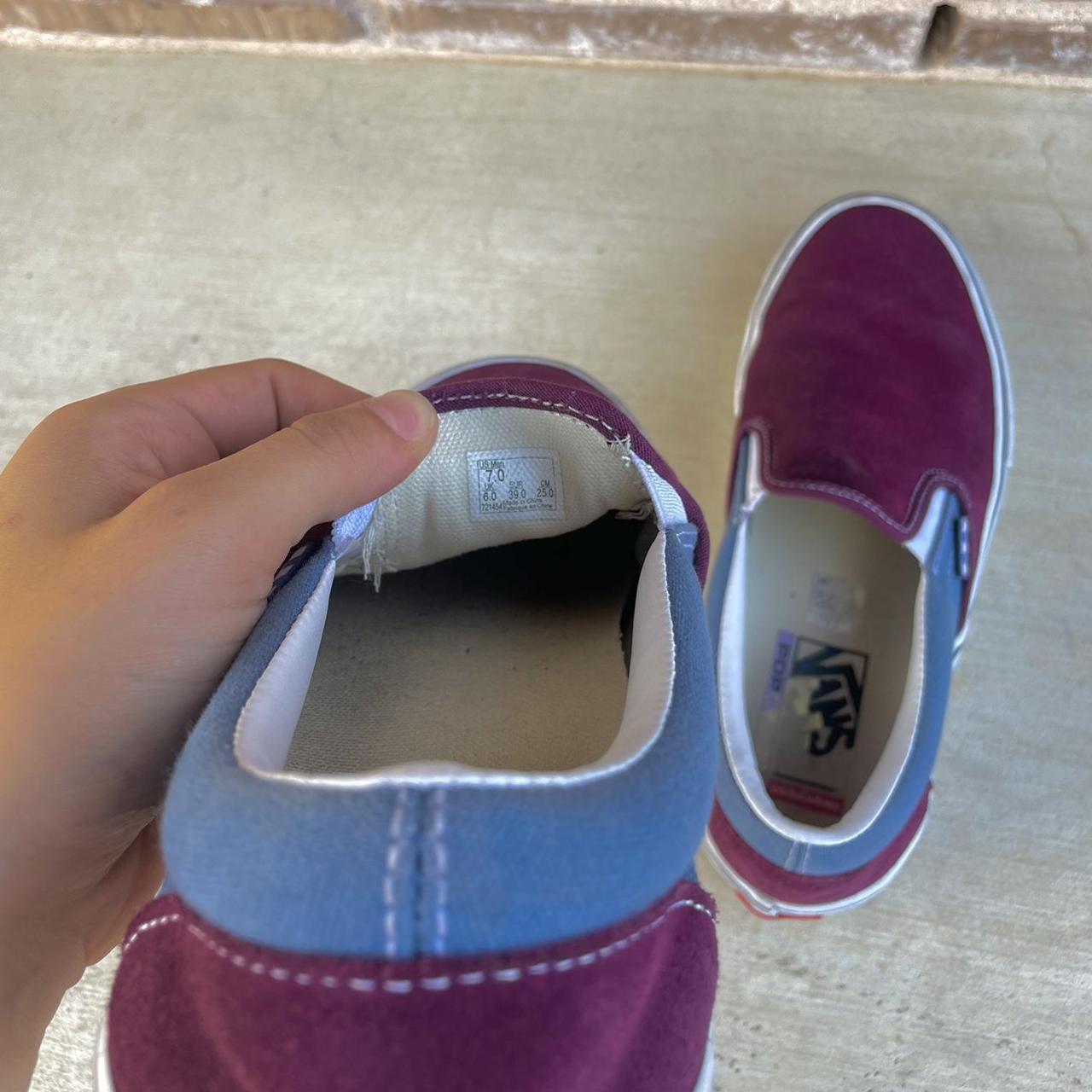 Vans hotsell slides burgundy