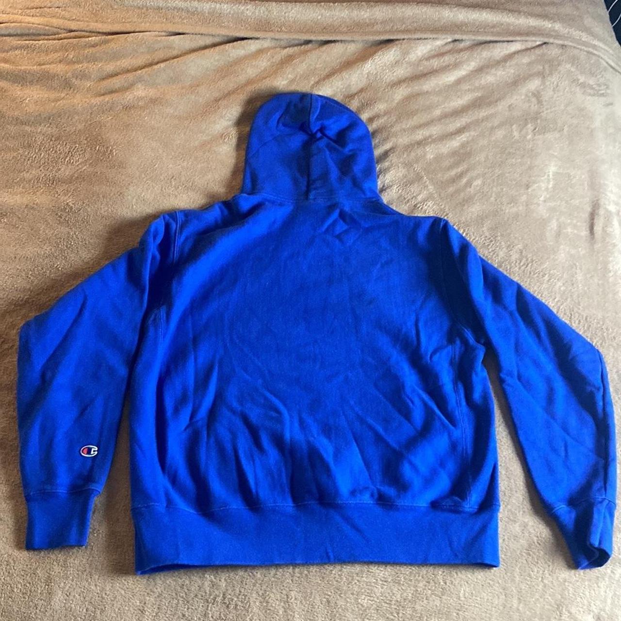 Royal blue hotsell hoodie champion