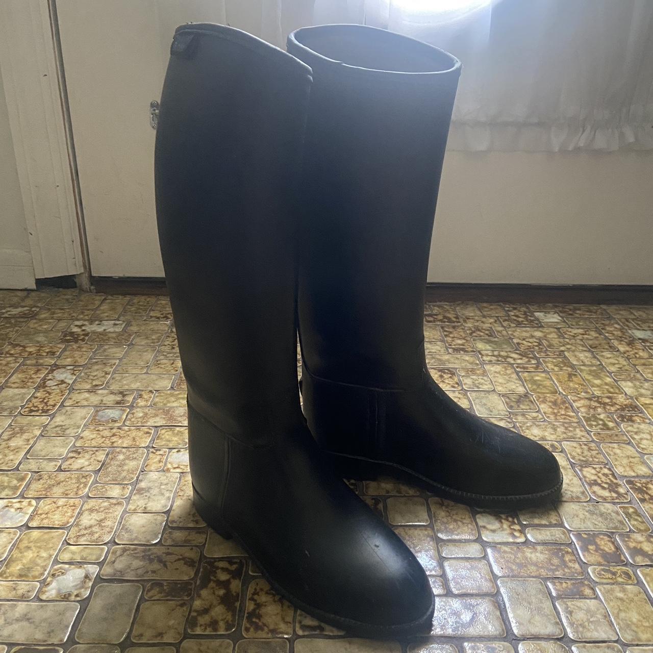 dublin kids’ horse riding boots english riding... - Depop