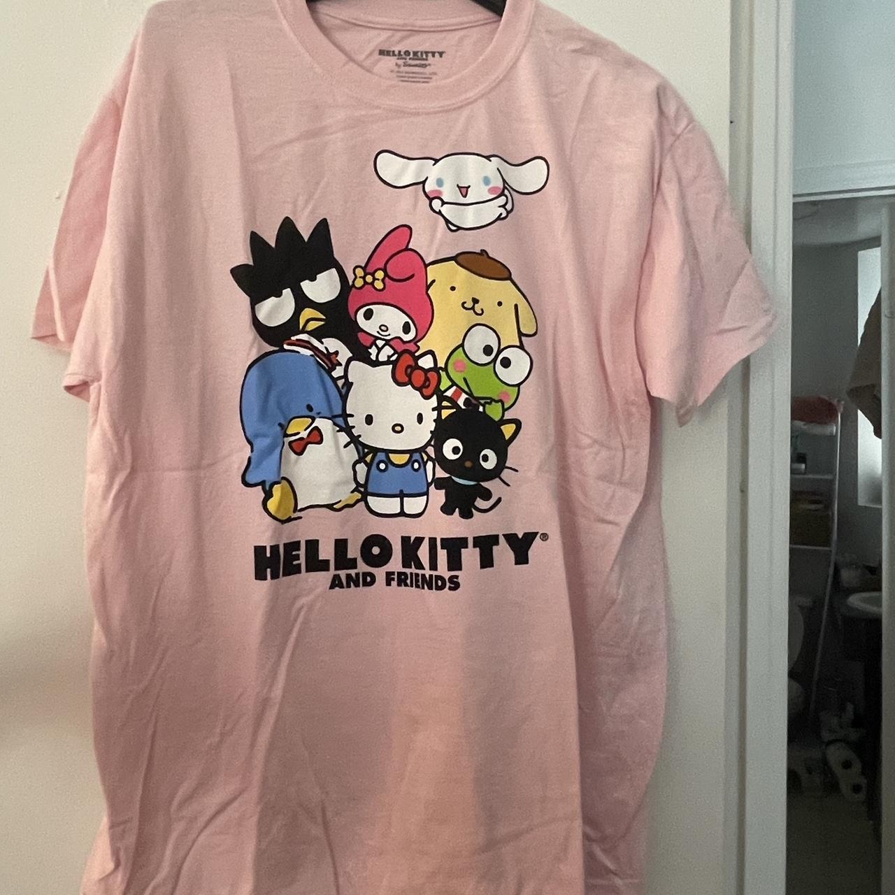Hello kitty and friends pink t shirt #hellokitty... - Depop