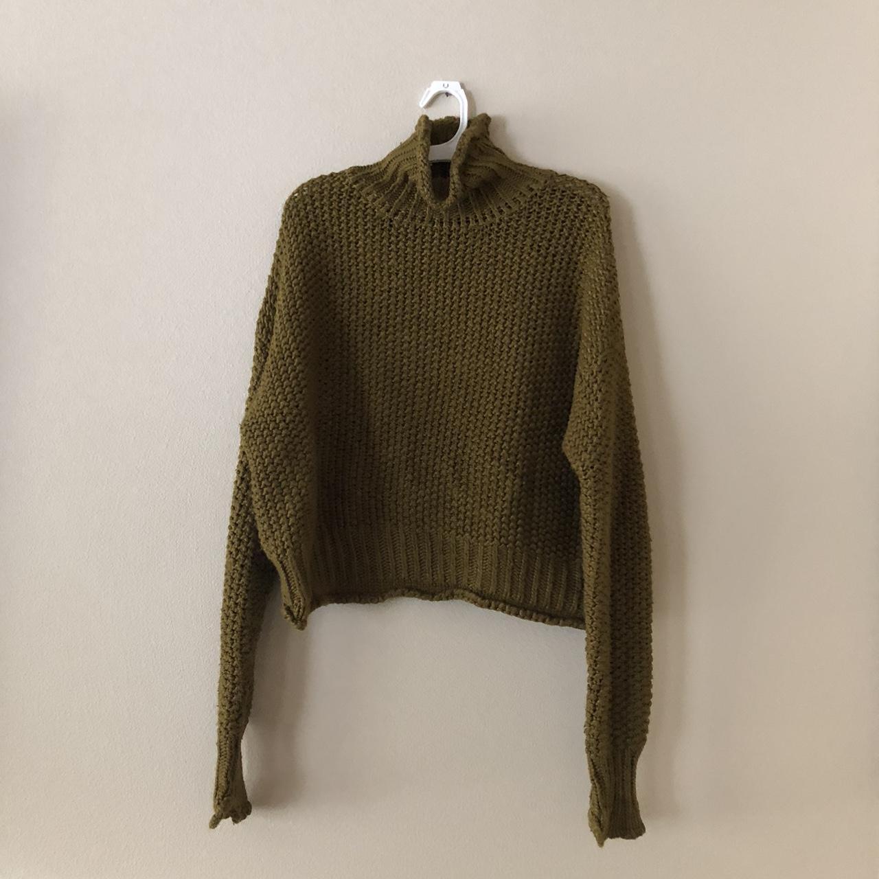 Ribbed turtleneck sweater forever on sale 21