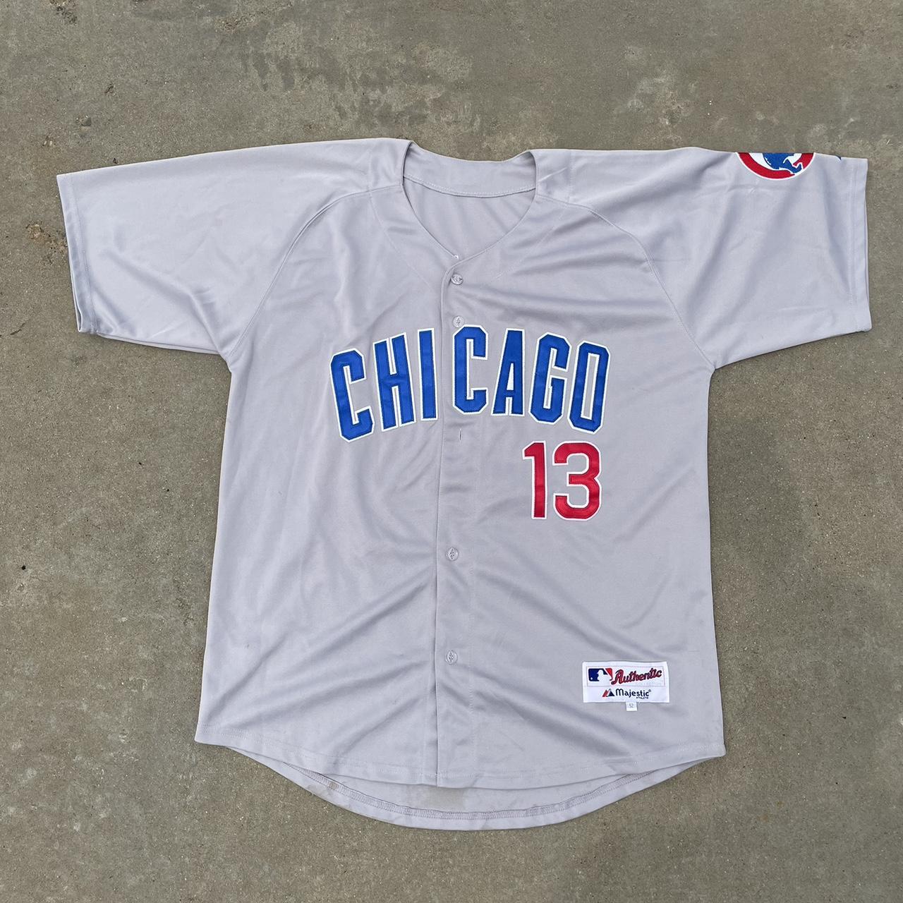 Chicago Cubs Majestic Jersey Size 52 Any questions... - Depop