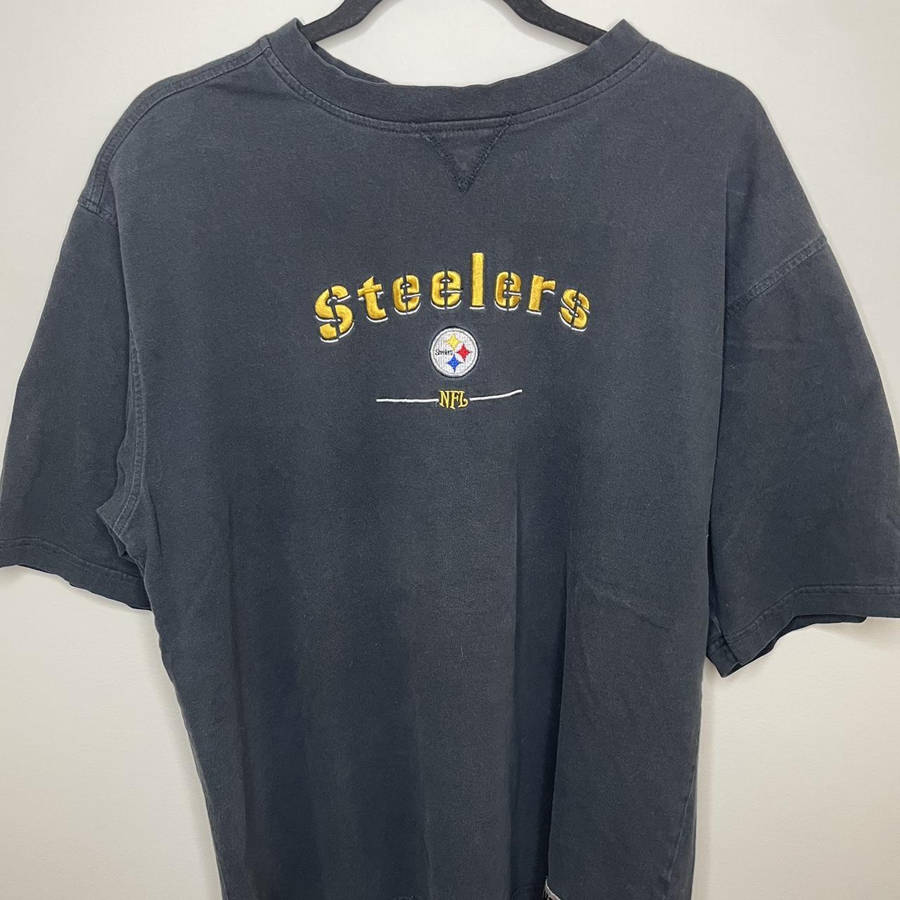 Vintage 90s Y2K Pittsburgh Steelers Embroidered... - Depop
